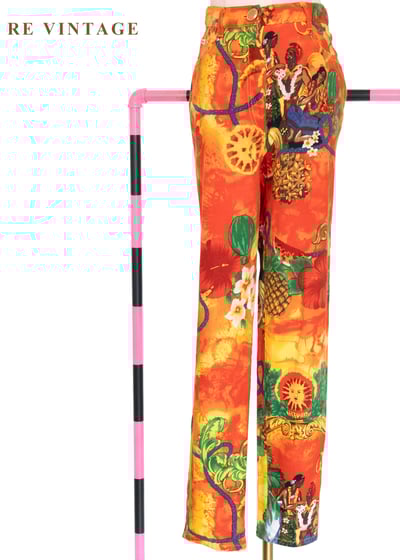 太陽神祭典熱帶風情長褲（29"）1
