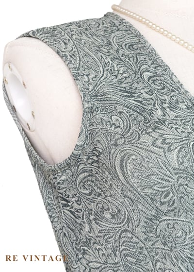 柔霧蕨類氣質長洋裝7