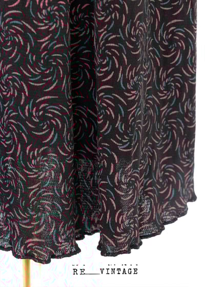 粉紅煙火綻放彈性長裙7