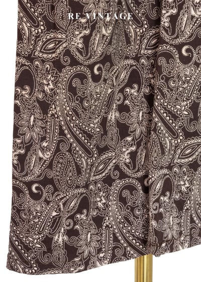 巧克力色摩登變形蟲小喇叭美褲9