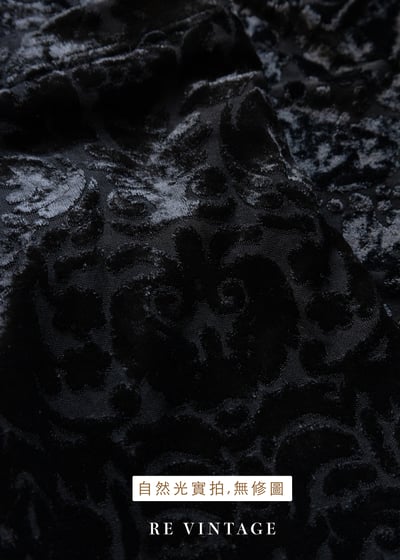 典雅の圖騰燒絨絨布長裙（26-28"）11