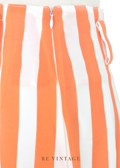 阿瑪菲橘光義大利漫步線條高腰寬褲（26"）10