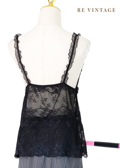 溫柔花朵蕾絲背心9