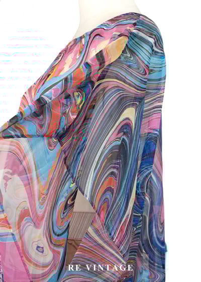 絢彩流體調色盤上衣9