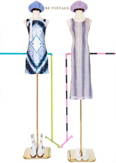 冰藍小夜曲緞面迷你洋裝2