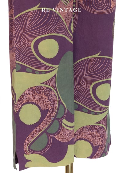 迷幻綠洲花紋流動美褲（26"）10