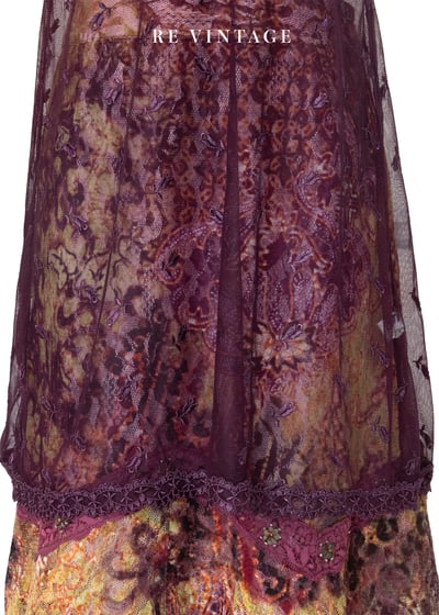 魔幻蕾絲細緻花紋透膚細肩帶背心5