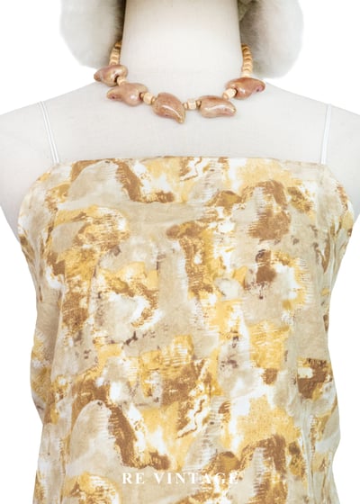 薑黃斑駁大理石紋一片式背心3