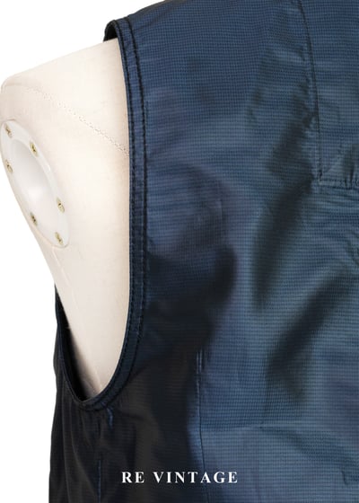 電光藍斜開拉鍊個性背心15