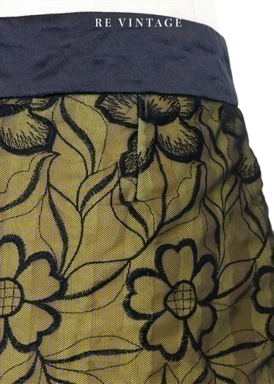 朦朧の發光小花迷你短裙（28"）9