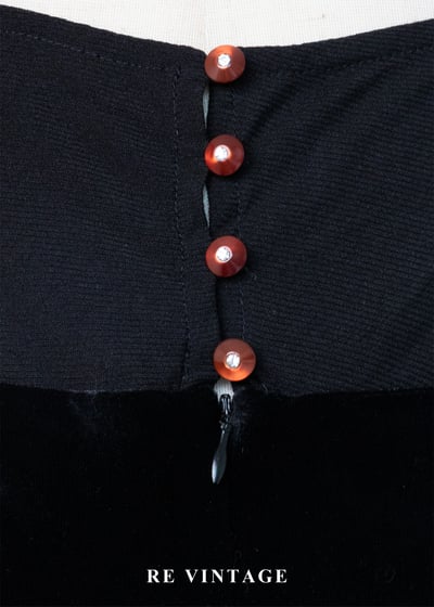 夜色花園 - 紫花盛開慶典絨布長洋裝18