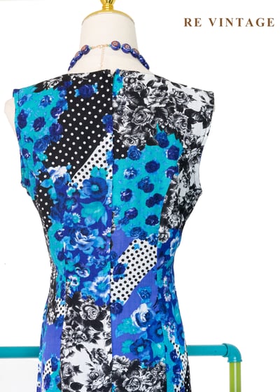 Ocean Bouquet 藍色花海洋裝14