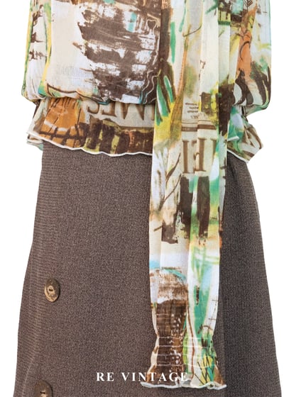 報刊的時代碎片上衣10