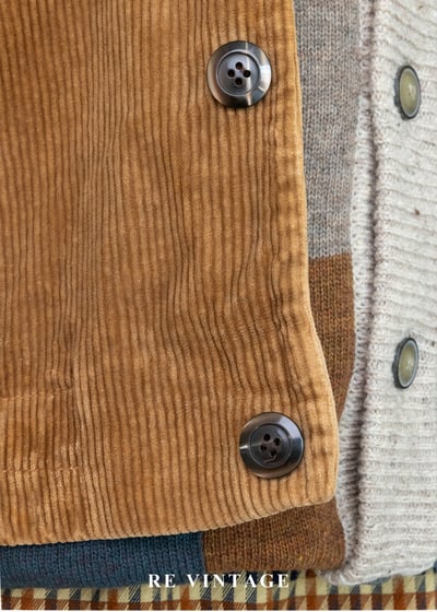 英倫Caramel 燈芯絨翻領夾克外套7