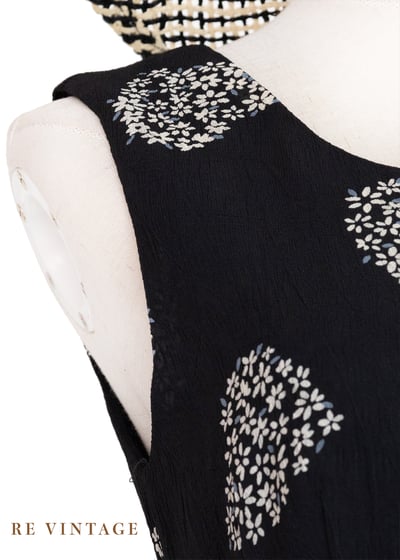 花心黑雨愛心小花迷你洋裝6