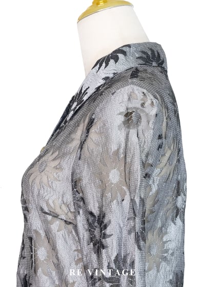 銀河系裡的溫室花朵透膚上衣7