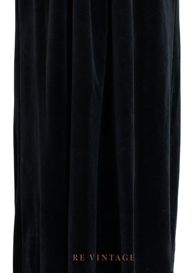 迷你小花透膚絨布長洋裝13