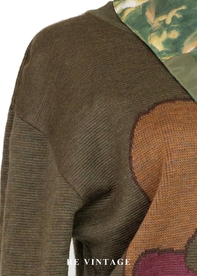 日本製 - 畢卡索結構肖像畫針織毛衣5