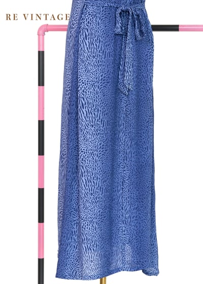 藍莓小豹夏日長洋裝9