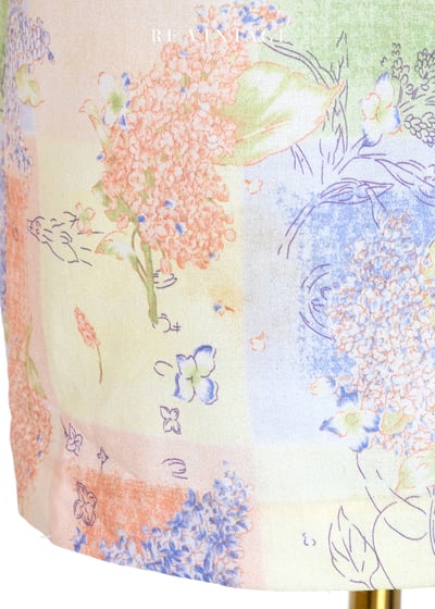 春日淡彩花標本洋裝8