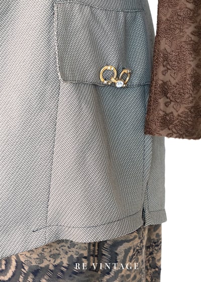 質感單品 - 螺旋貝殼削肩外搭長背心6