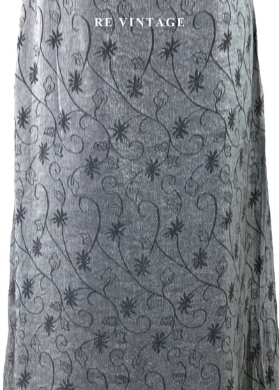 銀河裡的雛菊 - 銀線花卉連身長裙6