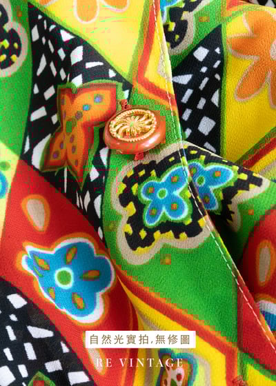 嘉年華夏日拼圖短版上衣12