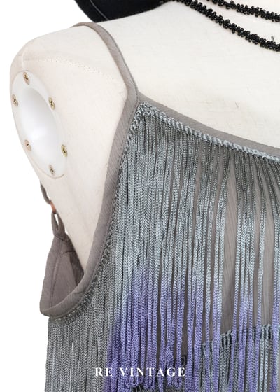 Jazz Age 迷霧漸層紫流蘇背心5