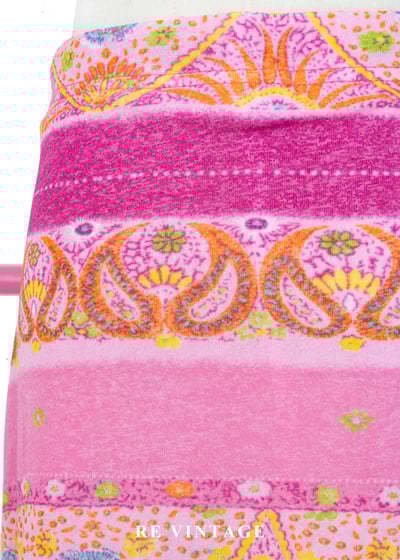 粉色香料變形蟲及膝裙（26-29"）8