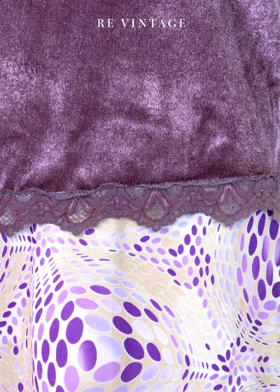 糖漬葡萄色絨布細肩帶背心5