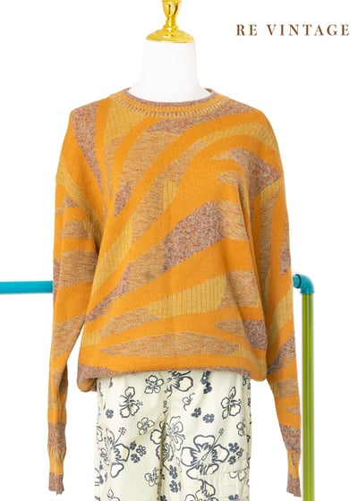 Autumn Blaze 流動線條針織毛衣1