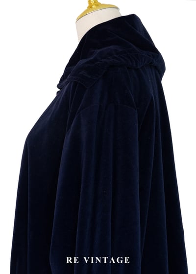 皇家深藍絲絨古典外套9