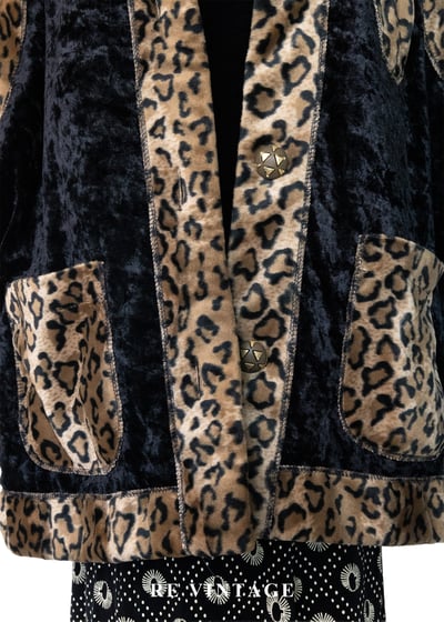 韓國製 - 野性出走絨布背心4