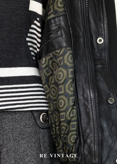 結構美學廓形飛行皮外套12