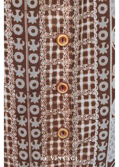 圖騰密語異國風情排釦長裙（27-30"）7