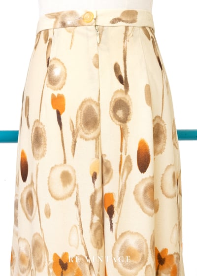 秋日暈染水彩花裙（26"）10