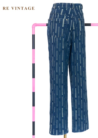 城市裡的條碼個性牛仔褲（26"）8