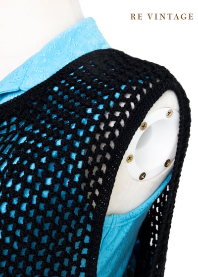 3D立體花朵針織背心8