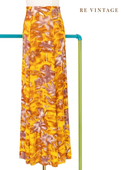 花香味鳳梨果昔長裙（24-32"）1