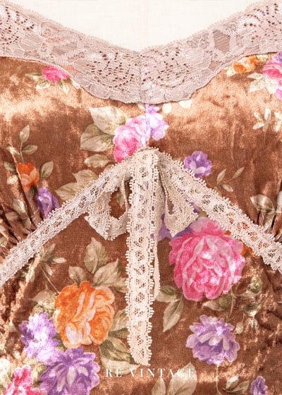 土星花園絨布細肩帶小背心6