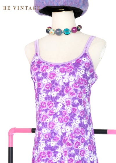 葡萄汽水糖細肩帶洋裝3