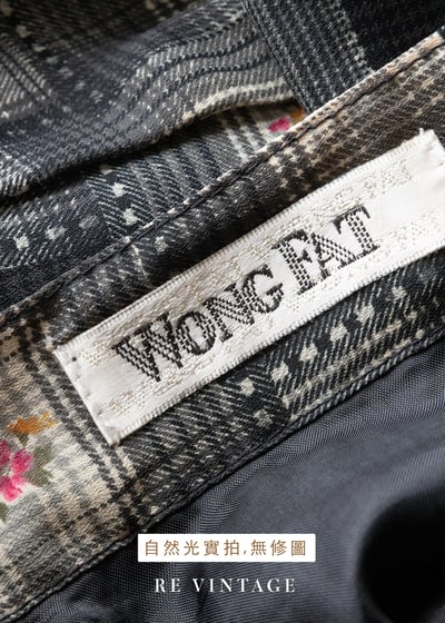 格子間的花一片式短裙（25-26"）8