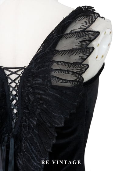 夜翼危險天使絨布洋裝16