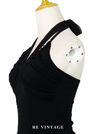 極致美背抓皺繞頸背心6