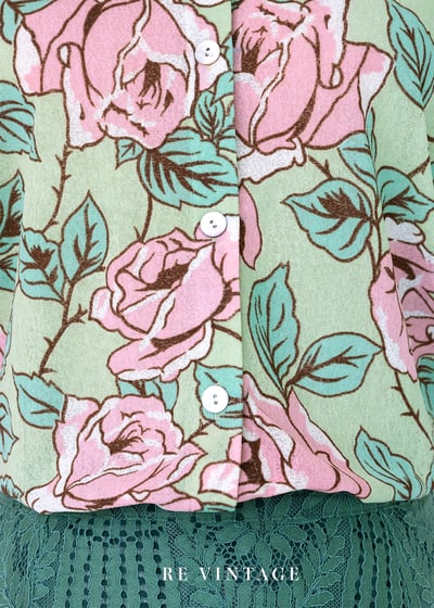 午後玫瑰茶會上衣6