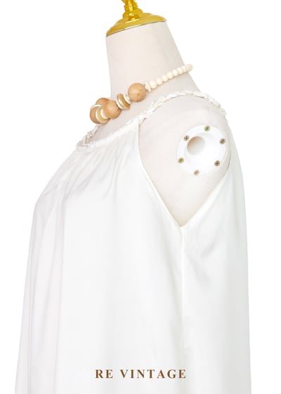 雪白公主編織領洋裝8