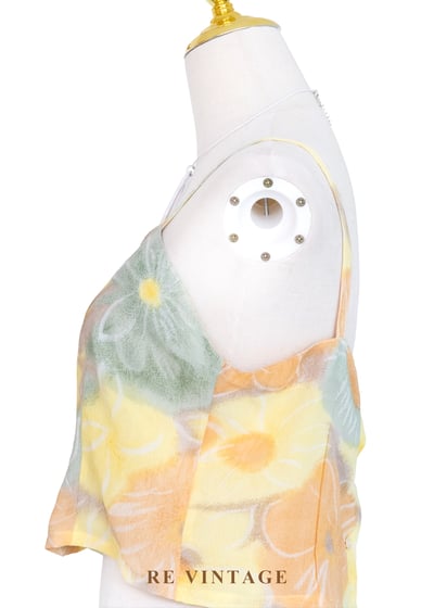 夏日午後印象派花朵背心7