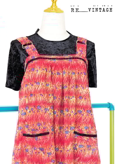 藍莓の粉紅日記吊帶洋裝4