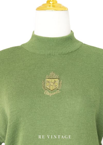 青青草綠色針織毛衣3