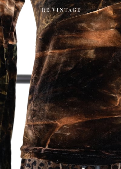 森林閃電流蘇絨布上衣5